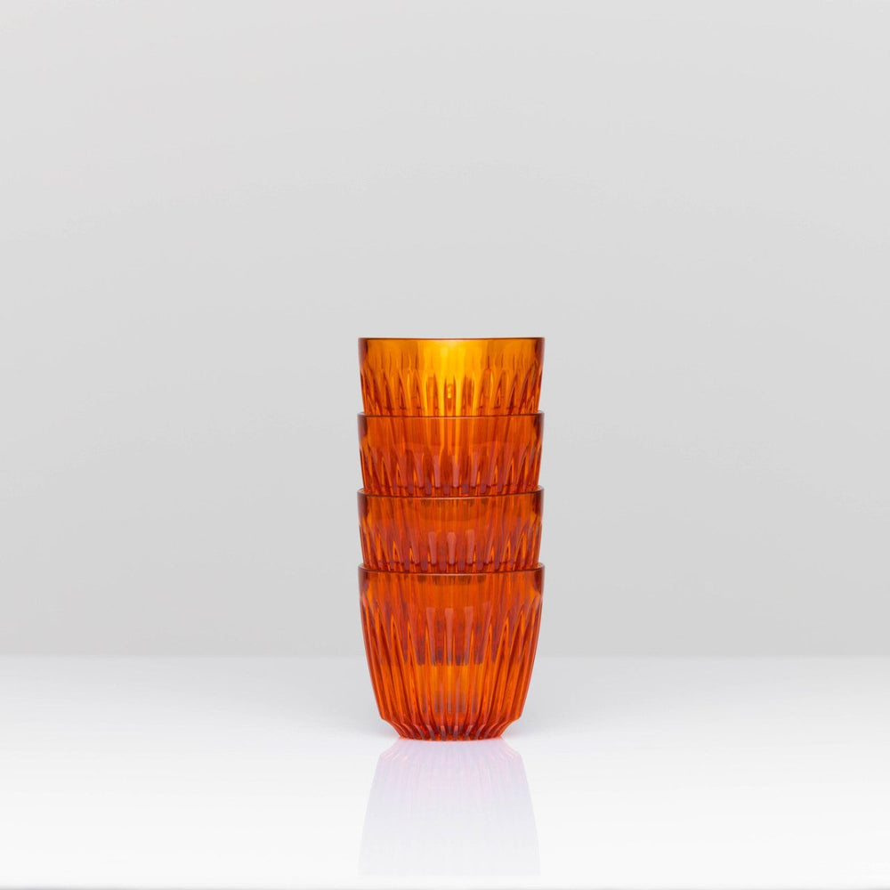 Espresso Cup - Huskee Renew Amber 4-Pack - Bean Bros.