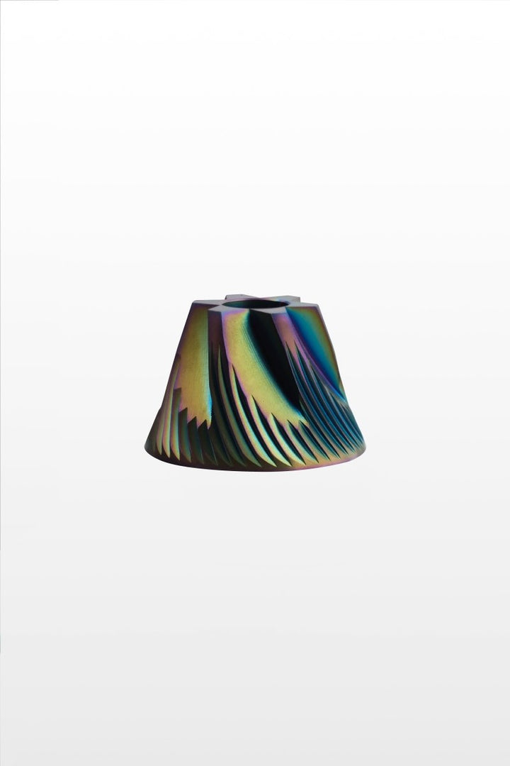 Hypernova Iridescent Titanium 63mm Conical Burrs for VS6 Grinder - Bean Bros.