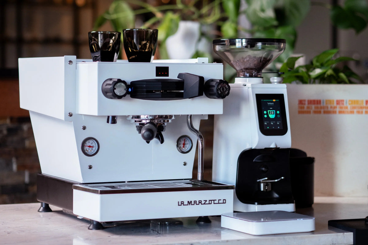 La Marzocco Linea Mini R White Espresso Coffee Maker – Bean