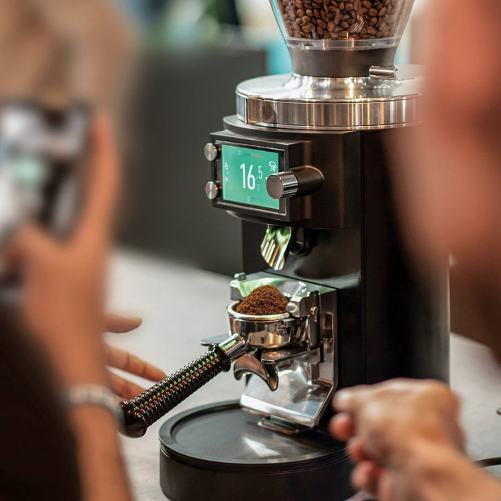 mahlkonig E65S Espresso Grinder - Grind-by-weight Precision - Bean Bros.