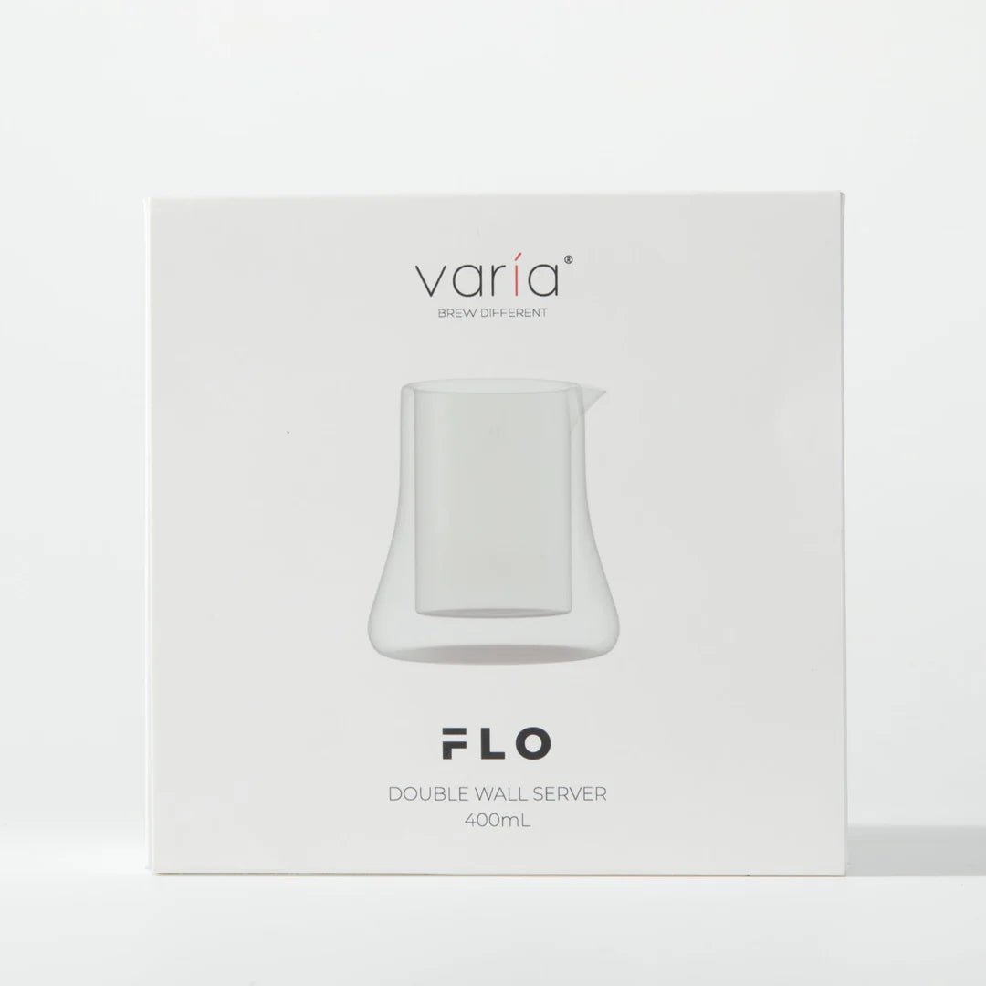 Varia FLO Dual-Wall Glass Server 0.4L - Bean Bros.