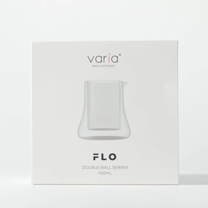 Varia FLO Dual-Wall Glass Server 0.4L - Bean Bros.