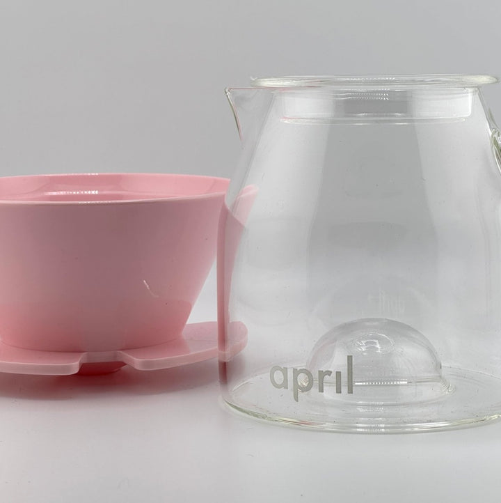April Pour-Over Brewer - Pink - Bean Bros.