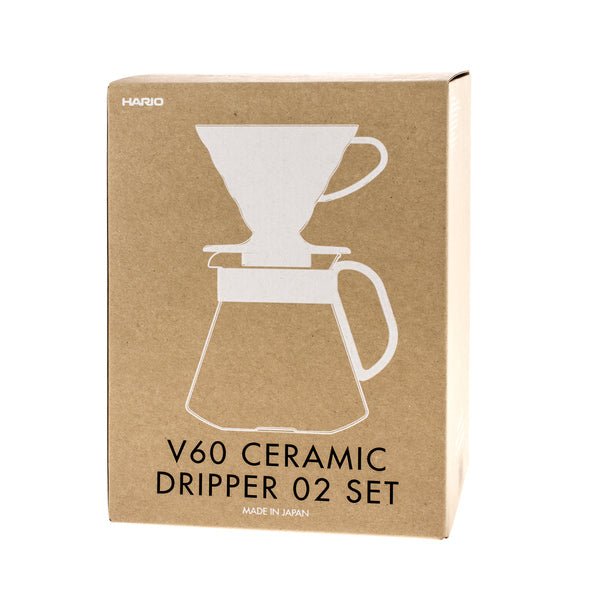 Hario V60 Coffee Maker White Dripper Set