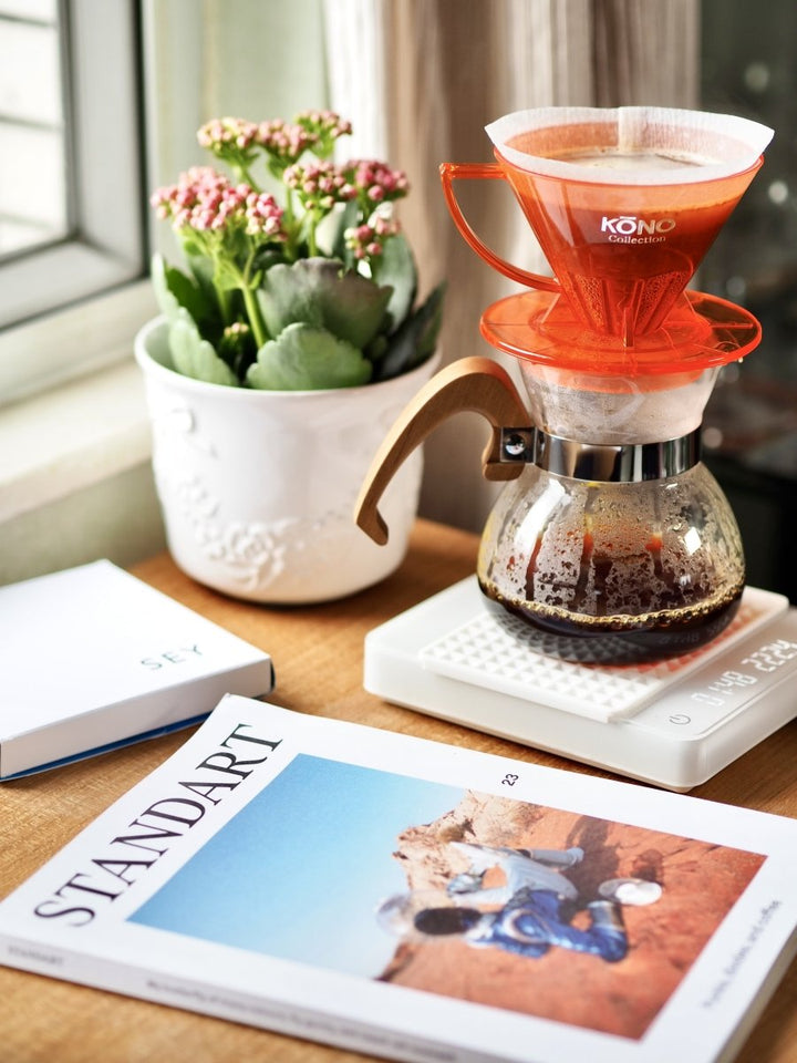 Kono Filter Coffee Dripper Orange