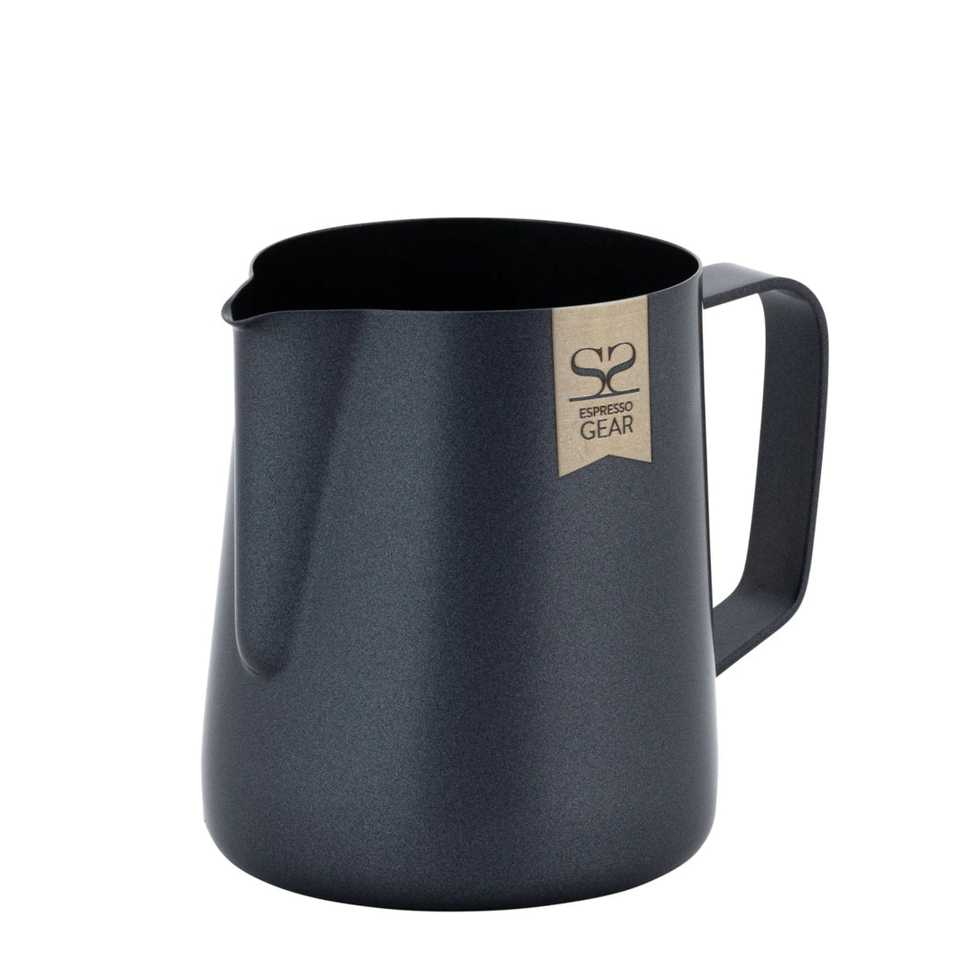 Espresso Gear Black Milk Pitcher / Black 350ml - Bean Bros.