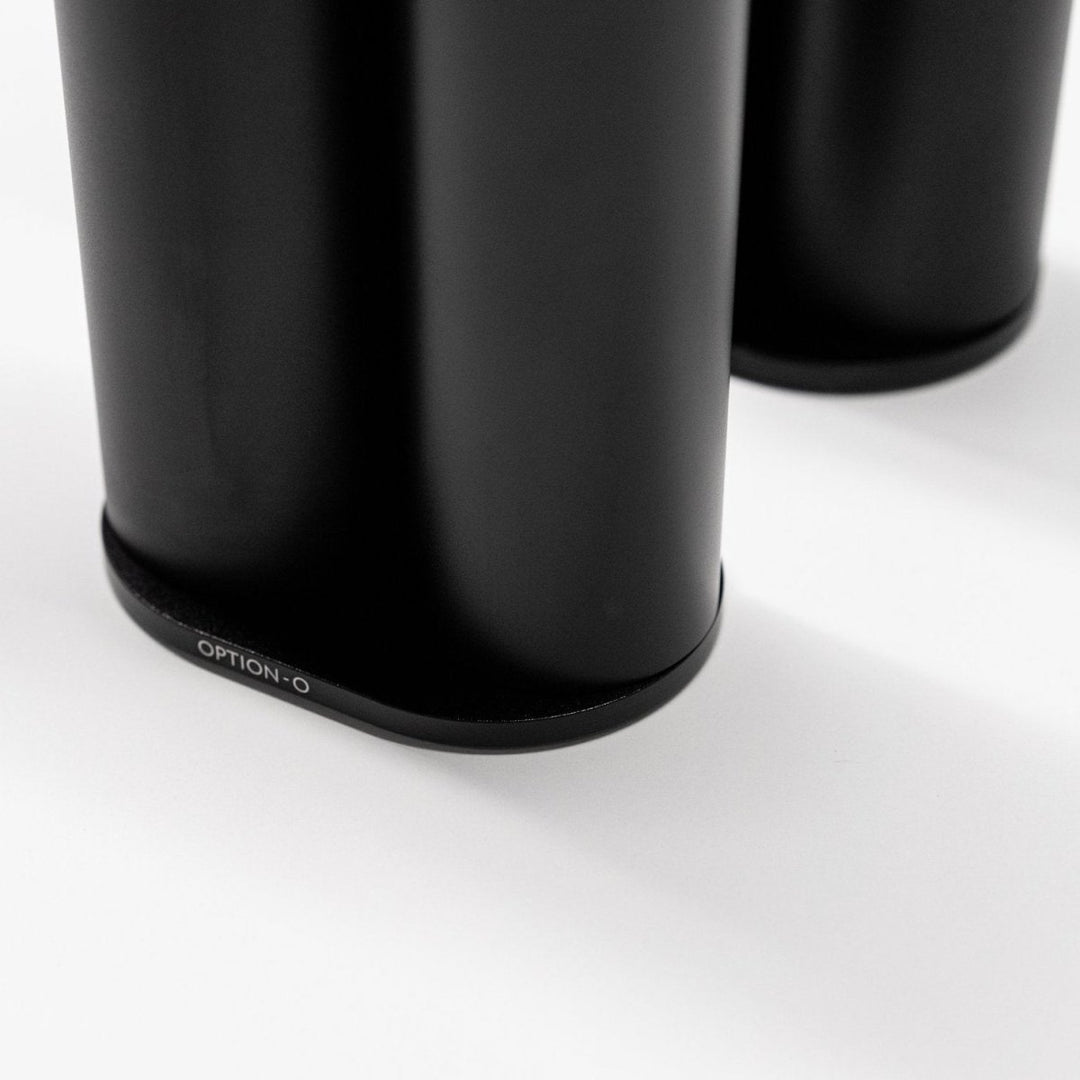 Option O Lagom Mini Black Compact Coffee Grinder