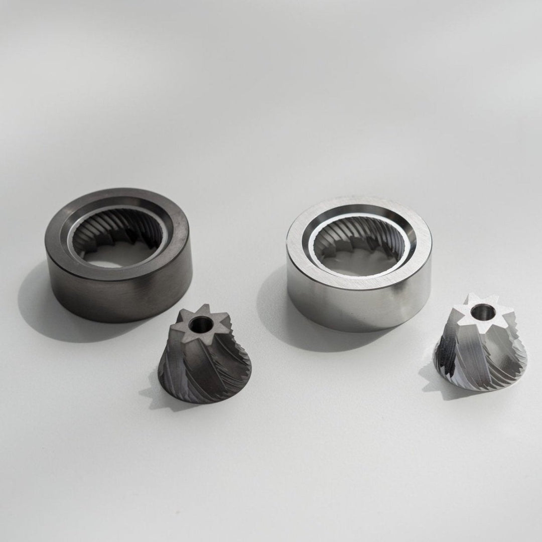 Option O Lagom Mini Black Compact Coffee Grinder