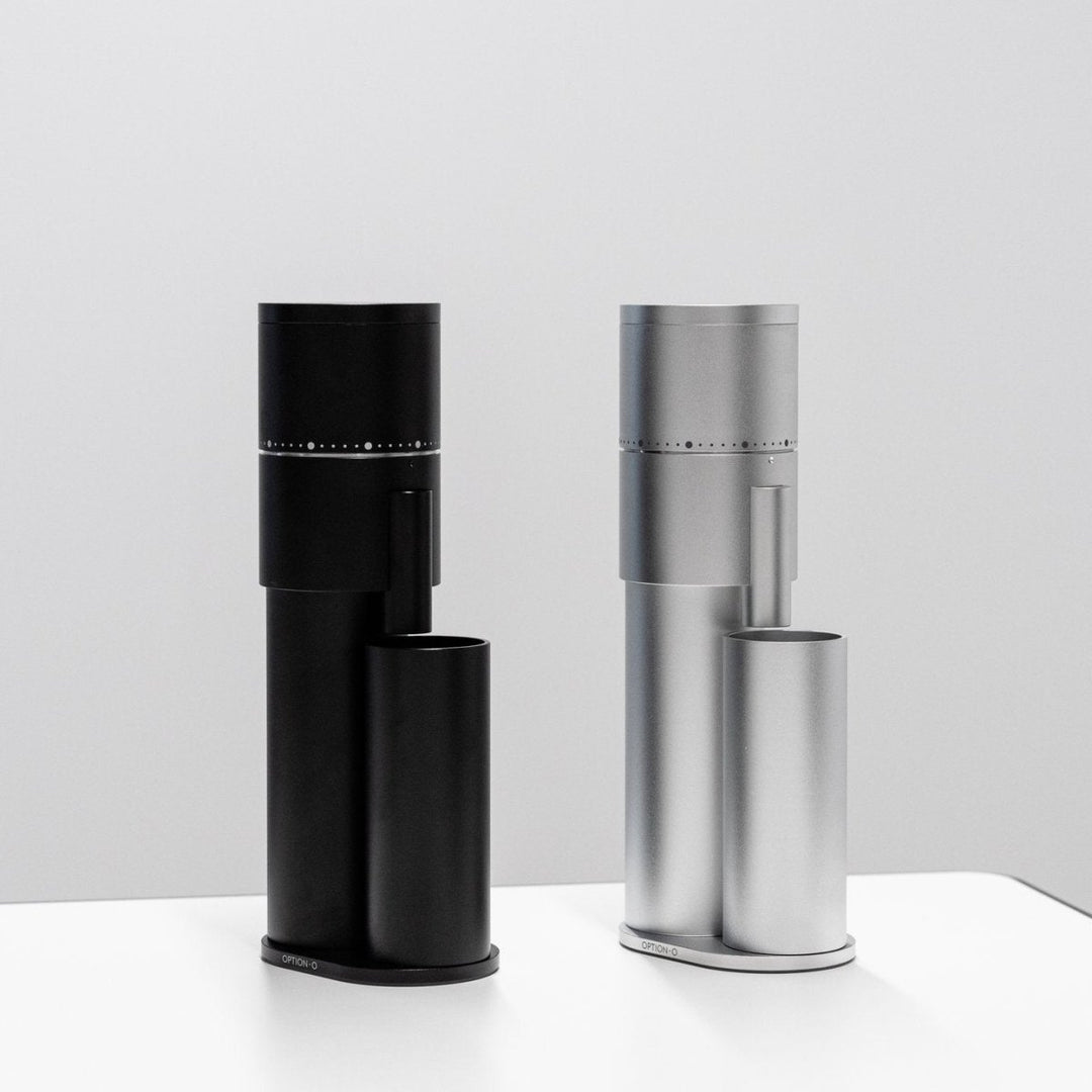 Option O Lagom Mini Black Compact Coffee Grinder