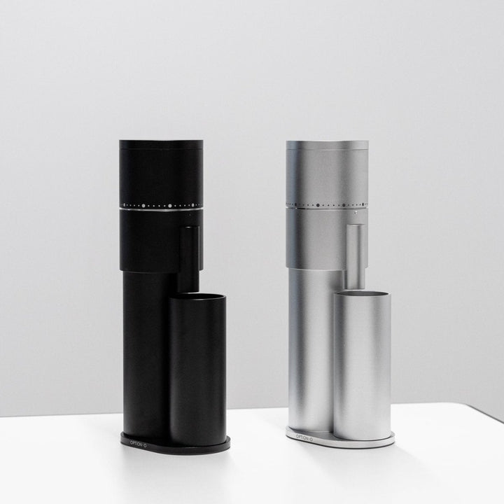 Option O Lagom Mini Black Compact Coffee Grinder