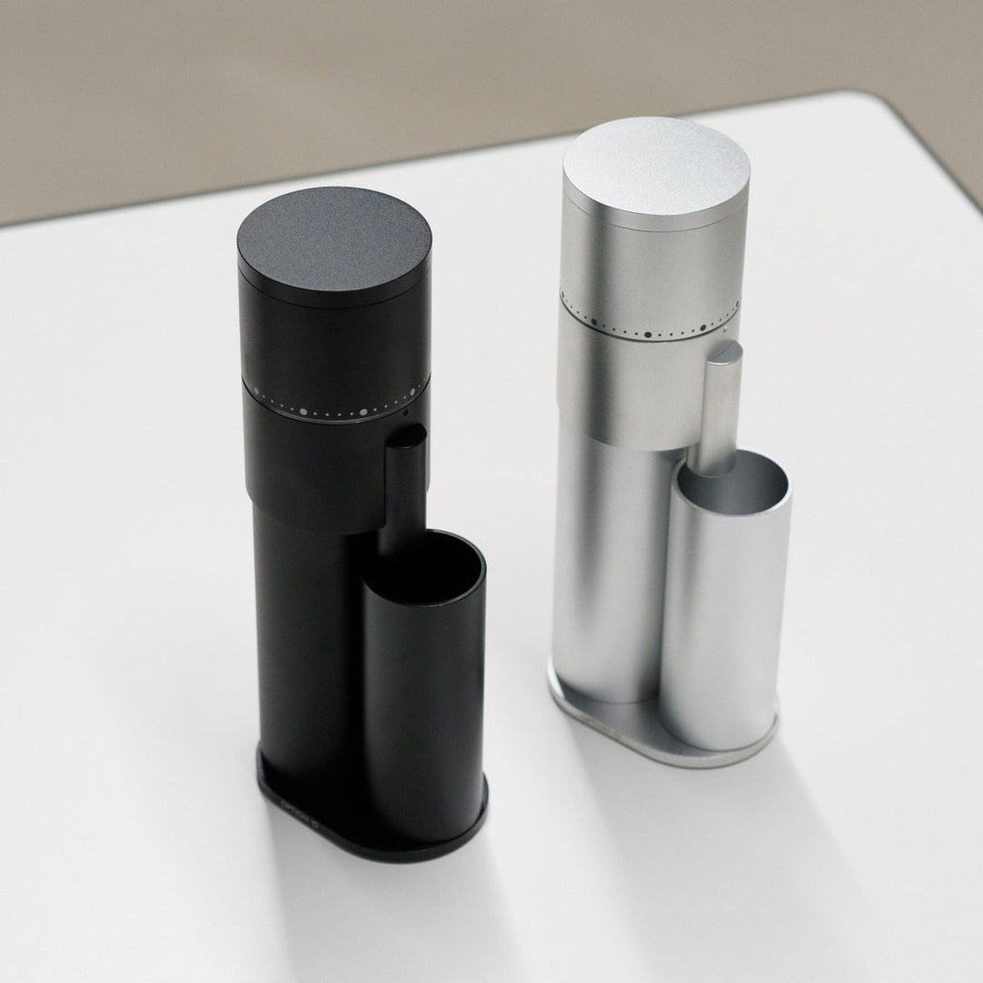 Option O Lagom Mini Black Compact Coffee Grinder