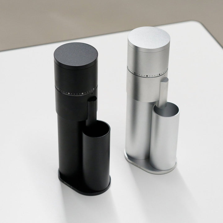 Option O Lagom Mini Black Compact Coffee Grinder