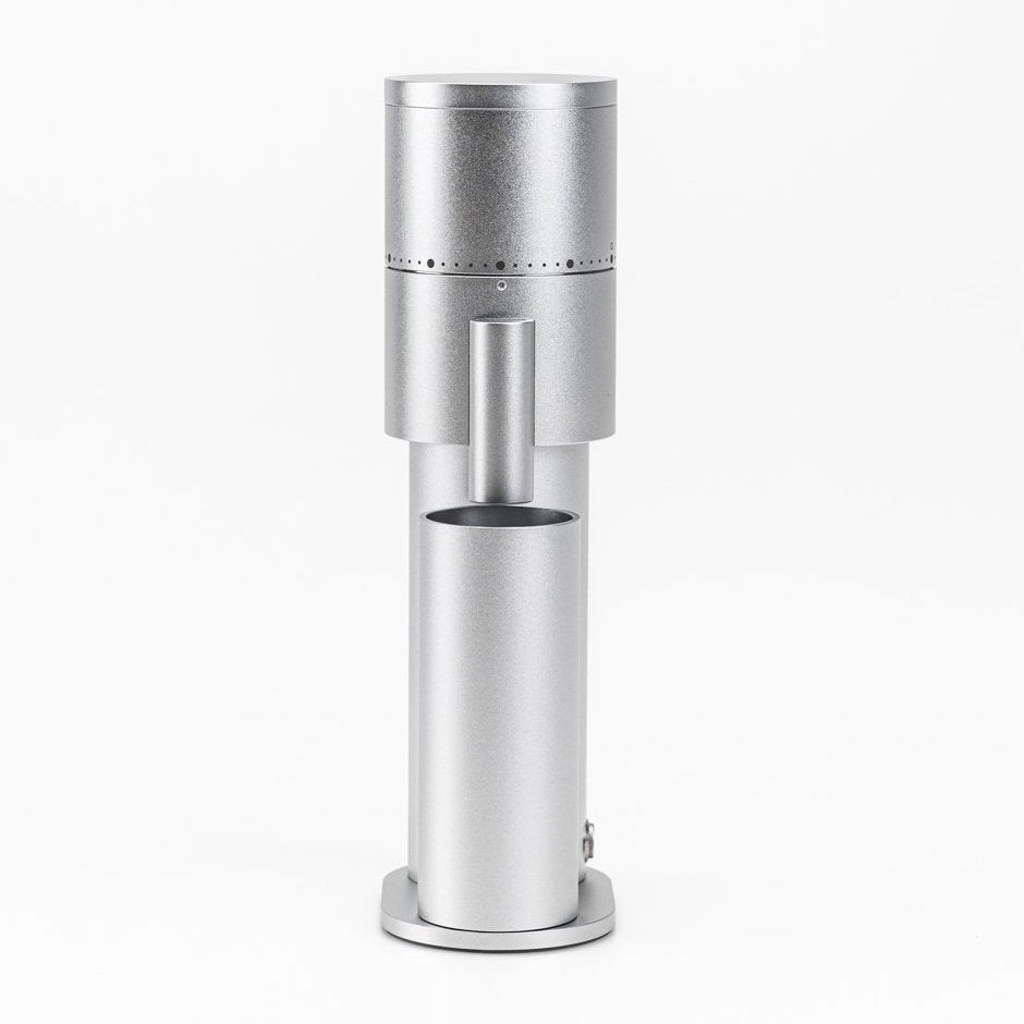 Option O Lagom Mini Silver Compact Coffee Grinder