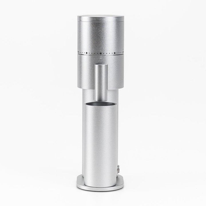 Option O Lagom Mini Silver Compact Coffee Grinder