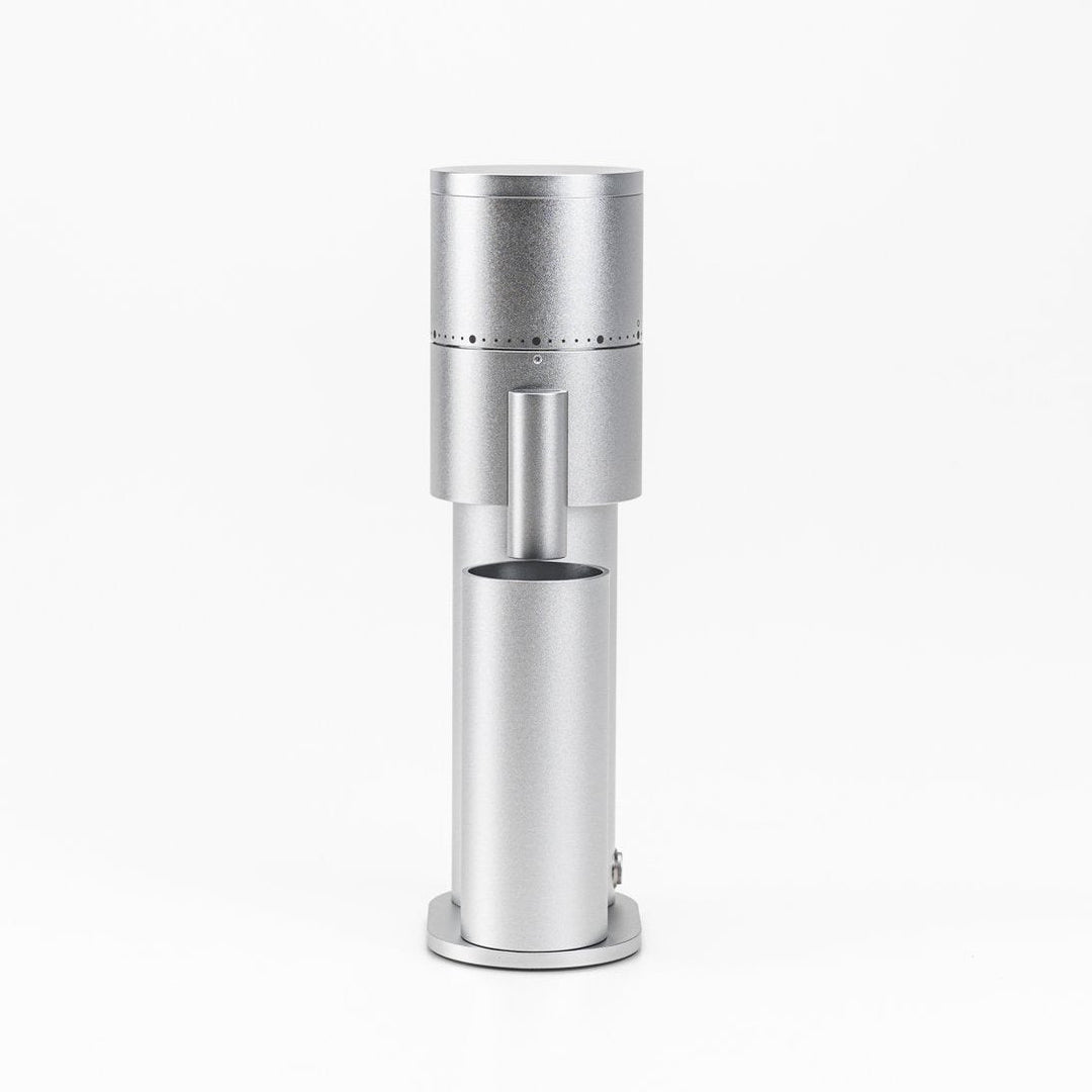 Option O Lagom Mini Silver Compact Coffee Grinder