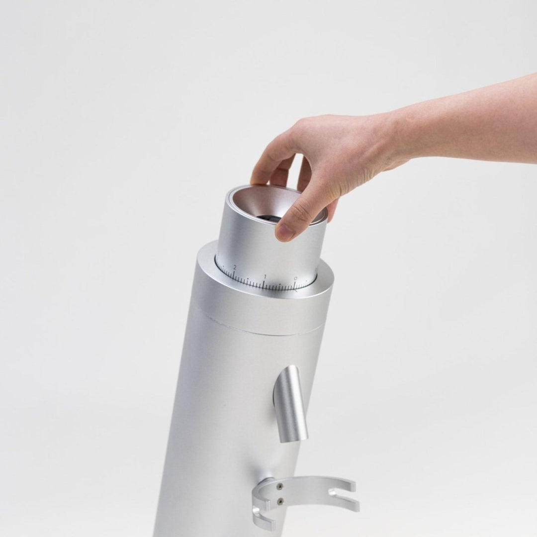 Option-O Lagom P64 - Silver - Coffee Grinder - Bean Bros.