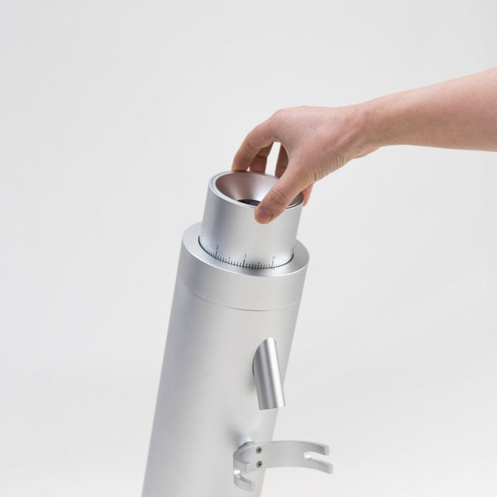 Option-O Lagom P64 - Silver - Coffee Grinder - Bean Bros.