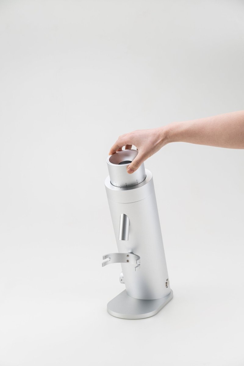 Option-O Lagom P64 - Silver - Coffee Grinder - Bean Bros.