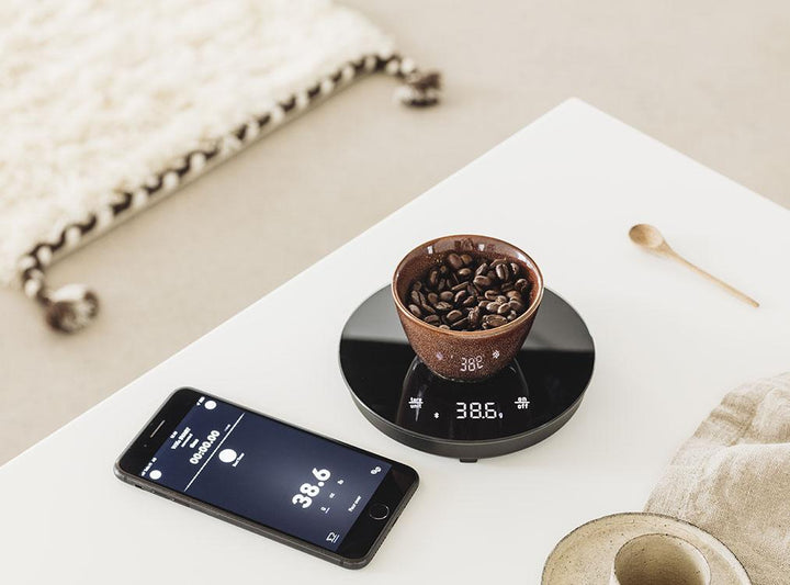 Wilfa Uni Black Precision Scale for Coffee Brewing