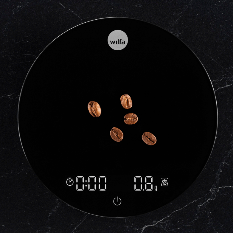 Wilfa Uni Black Precision Scale for Coffee Brewing