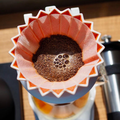 Brewing with the Origami Dripper