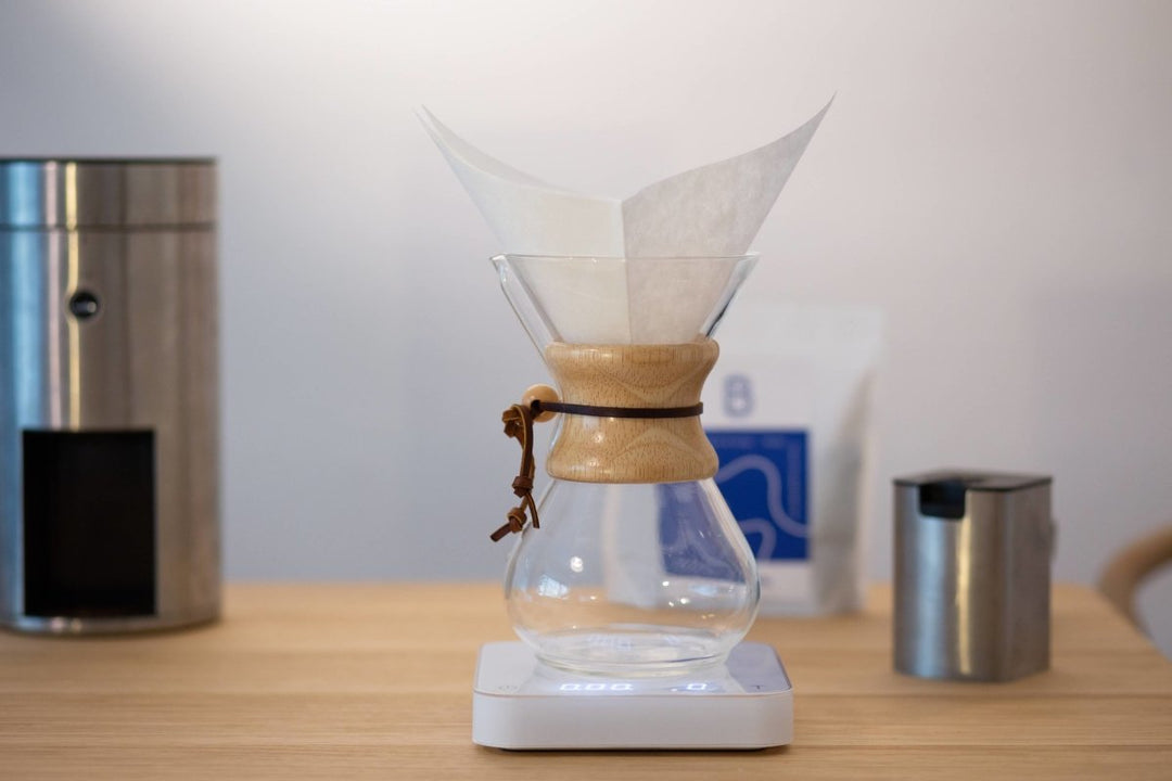 How to Brew Coffee in with Chemex - Bean Bros.