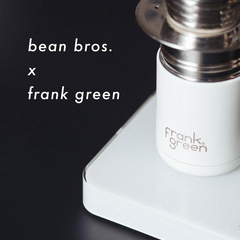 No more drinking from paper cups here's the Frank Green reusable cup - Bean Bros.