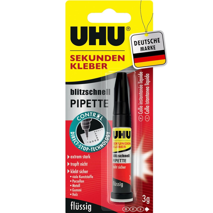UHU Super Glue - Lightning Fast