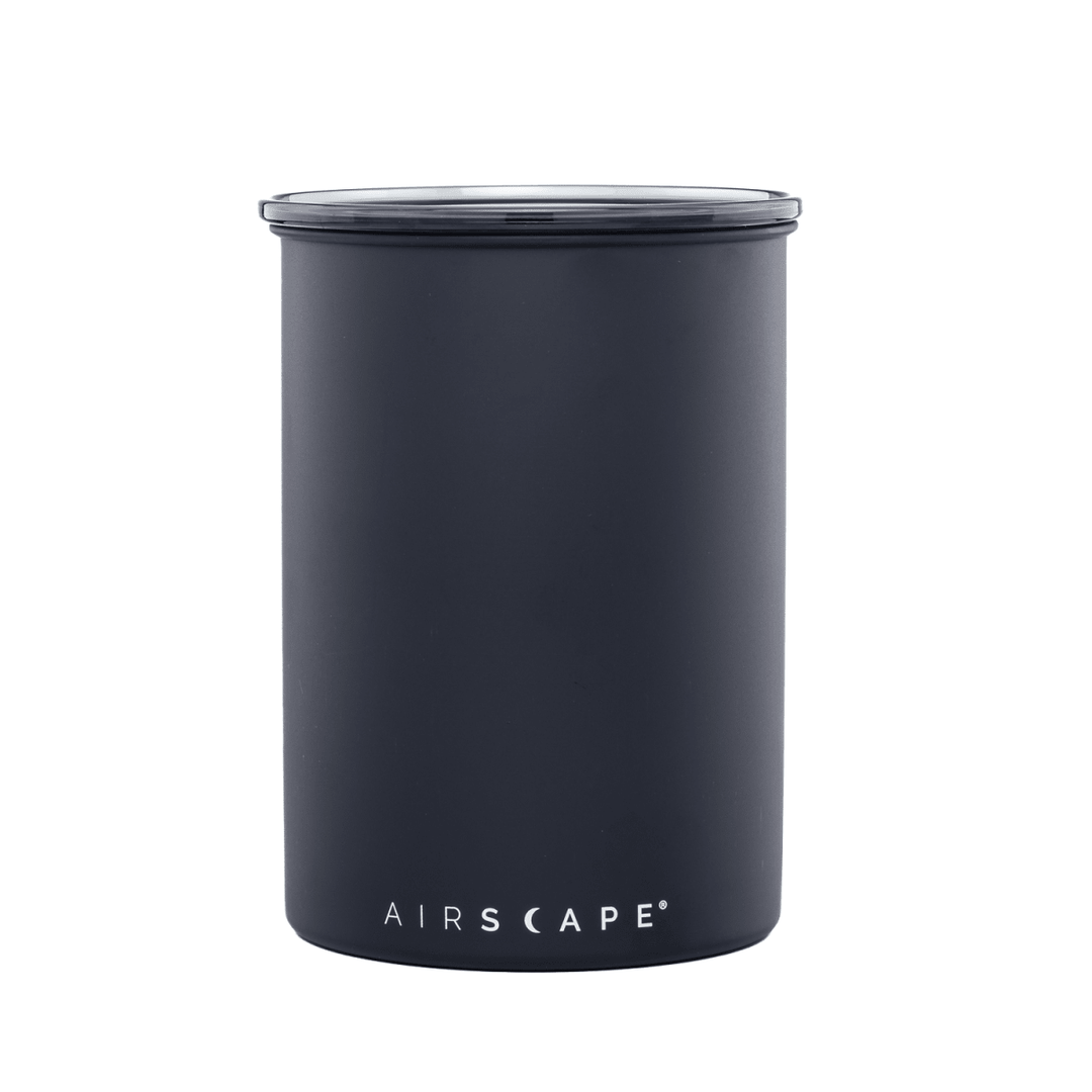 Airscape Classic Coffee Canister – Matt Black, 1800 ml - Bean Bros.