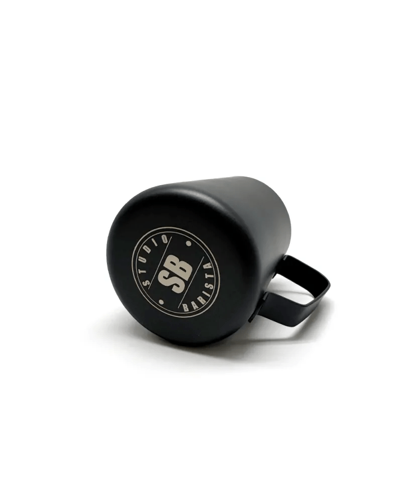 Black Stainless Steel Milk Jug - Pitcher 350ml / 12oz - Bean Bros.