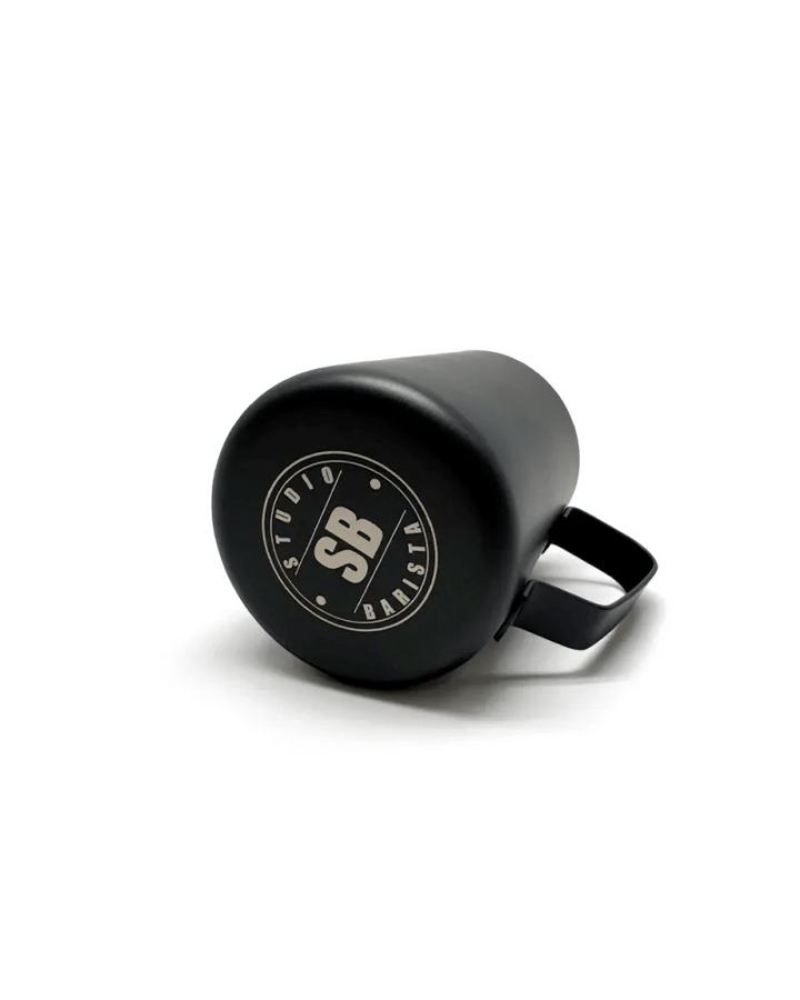 Black Stainless Steel Milk Jug - Pitcher 350ml / 12oz - Bean Bros.