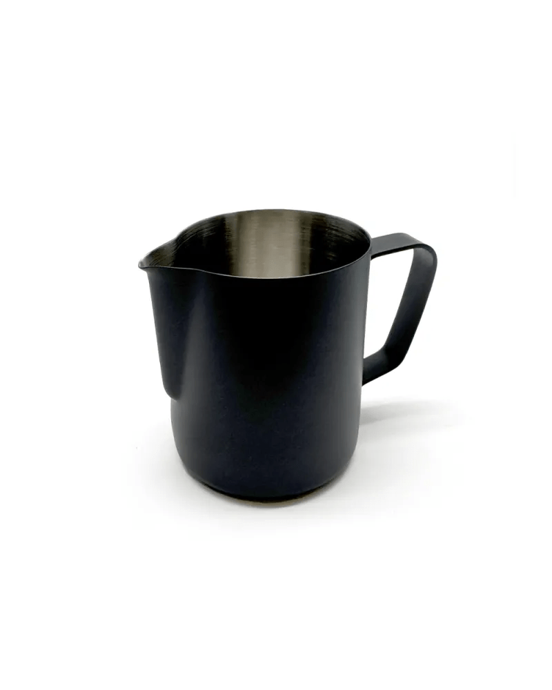 Black Stainless Steel Milk Jug - Pitcher 350ml / 12oz - Bean Bros.