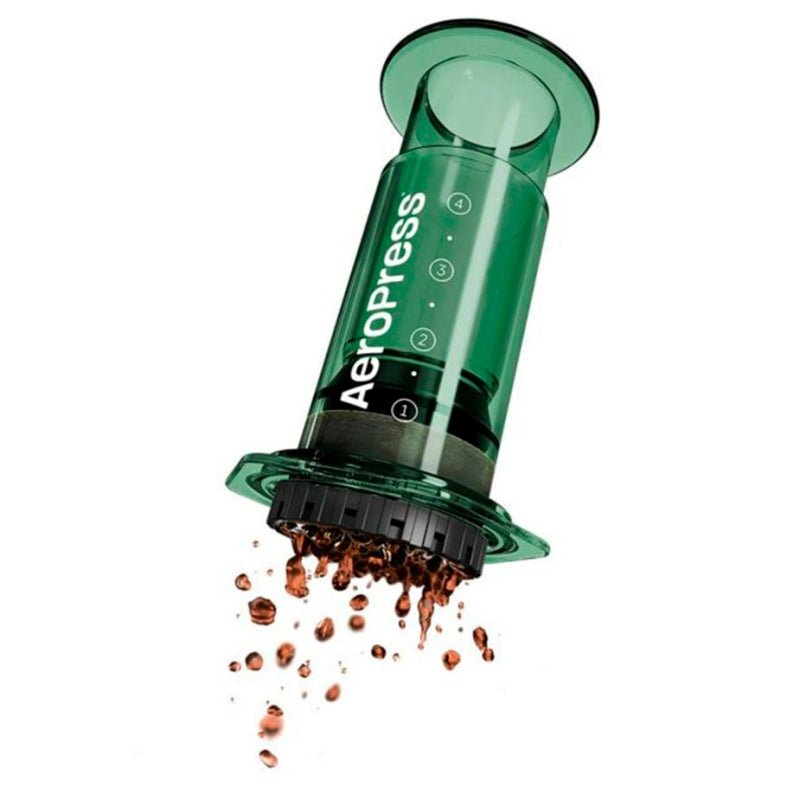 Clear Green Aeropress Coffee Maker - Bean Bros.