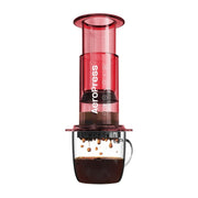 Clear Red AeroPress Kaffeebereiter