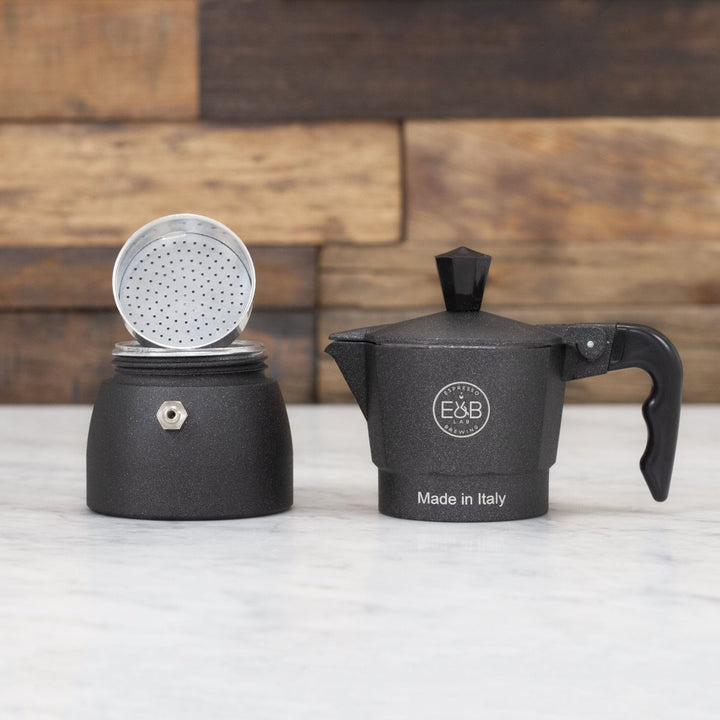 E&B Lab Classic Moka Pot - 1 cup - Bean Bros.
