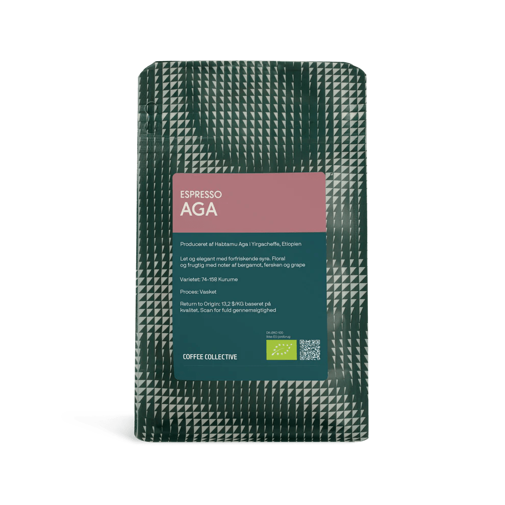Ethiopia - Aga Washed Processed - Espresso Roast - Coffee Collective - Bean Bros.