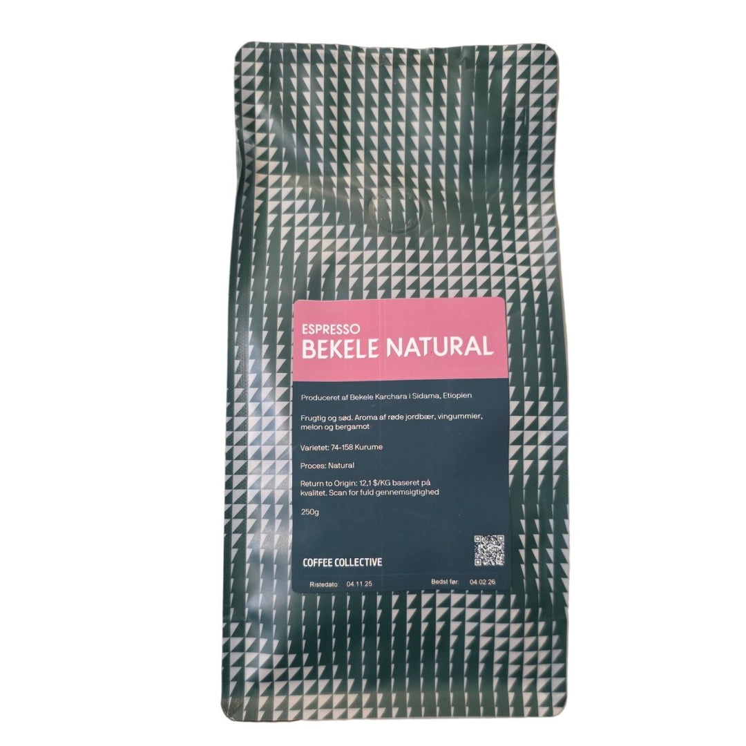 Ethiopia - Bekele Natural Espresso Roast - Coffee Collective - Bean Bros.