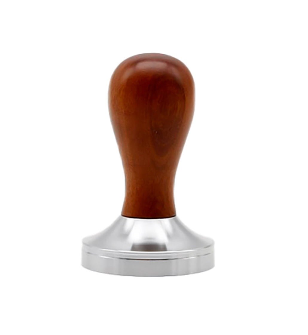 Flat Base Tamper 58mm Wood - Bean Bros.
