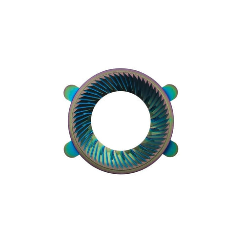 Hypernova Iridescent Titanium 58mm Flat Burrs