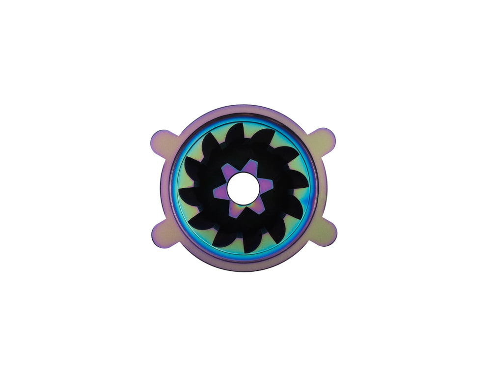 Hypernova Iridescent Titanium 63mm Conical Burrs for VS6 Grinder - Bean Bros.