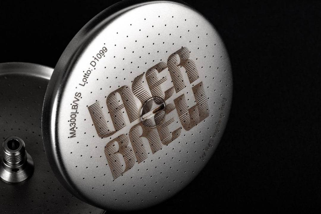 IMS Laser Brew La Marzocco Duschsieb mit integrierter Schraube und gelasertem Logo
