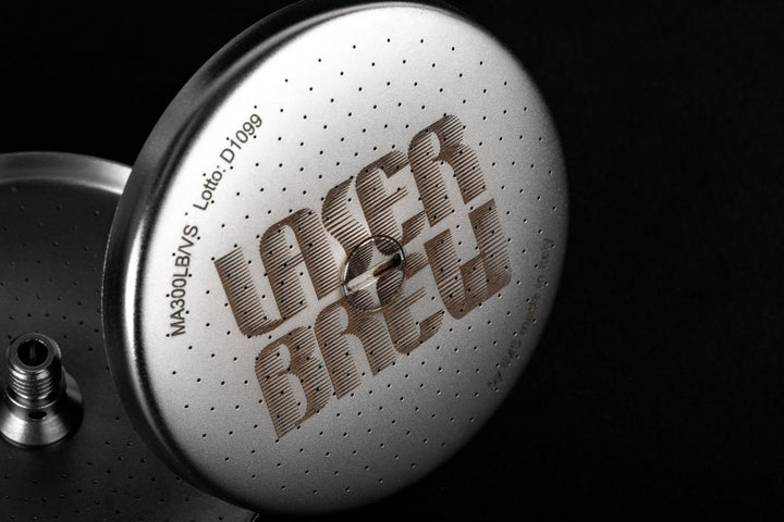 IMS Laser Brew La Marzocco Duschsieb mit integrierter Schraube und gelasertem Logo