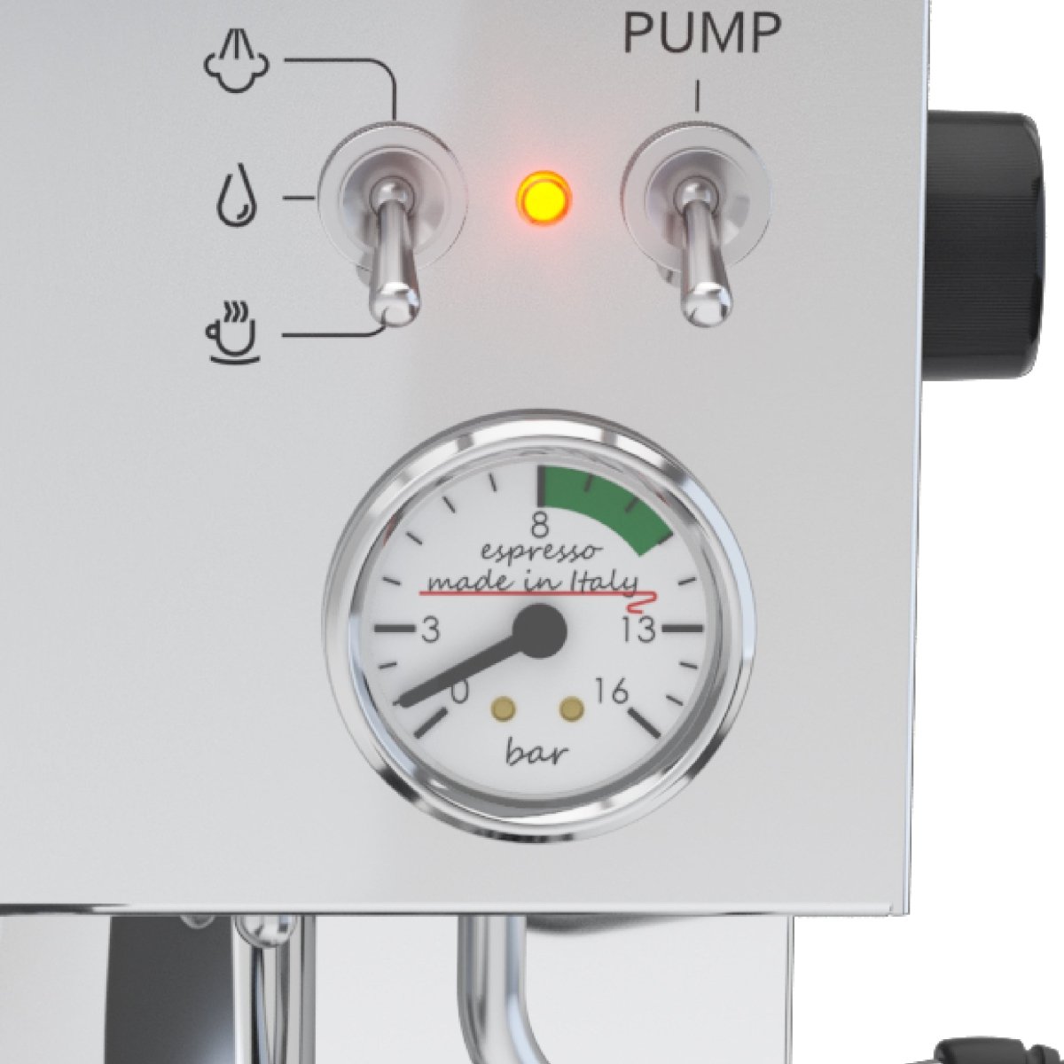 Mahlgrad finden mit dem Manometer
