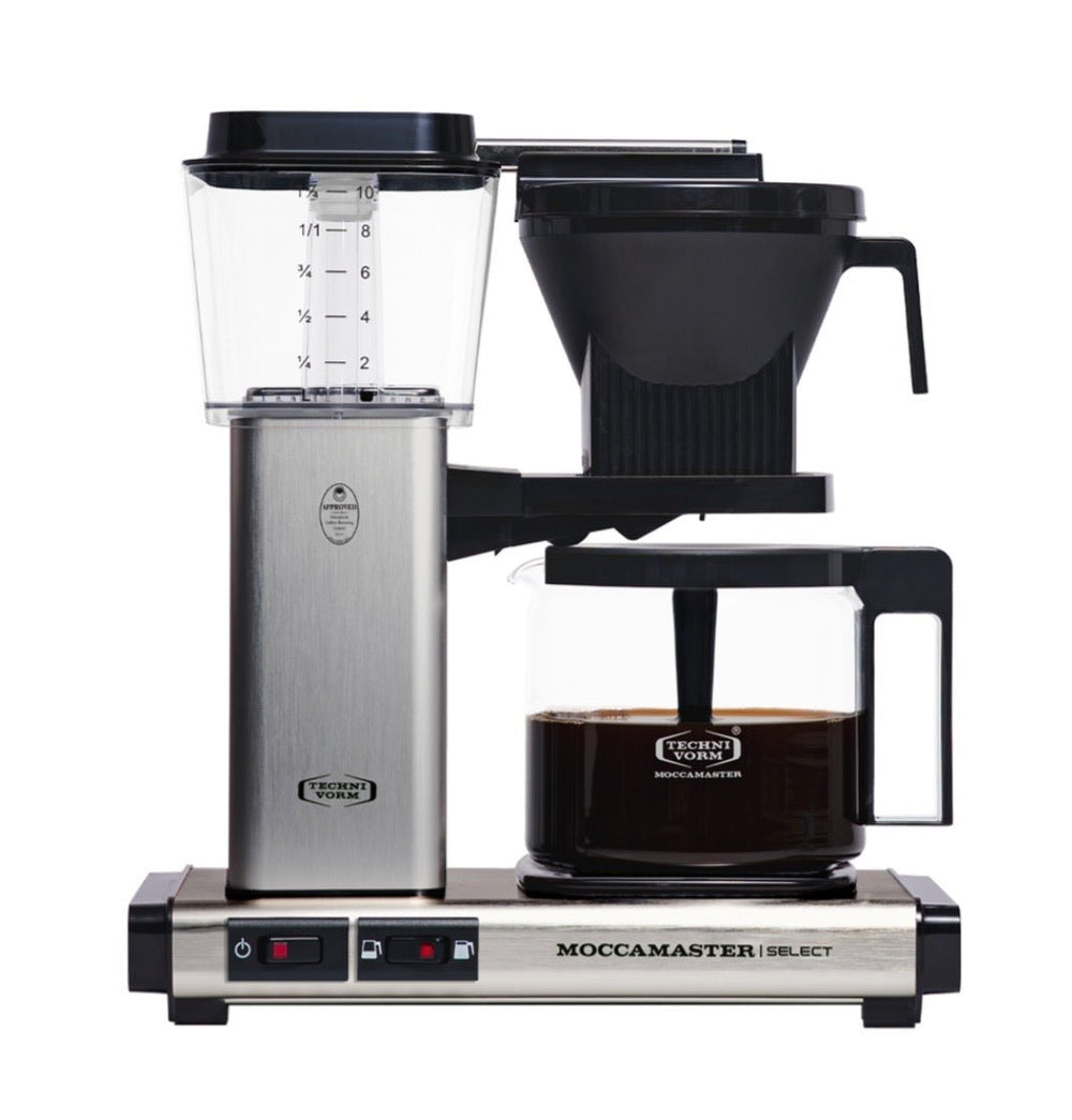 Moccamaster KBG Select Brushed Stainless Steel - Bean Bros.