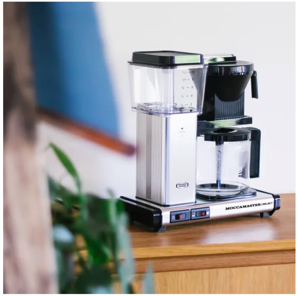 Moccamaster KBG Select Polished Silver - Bean Bros.