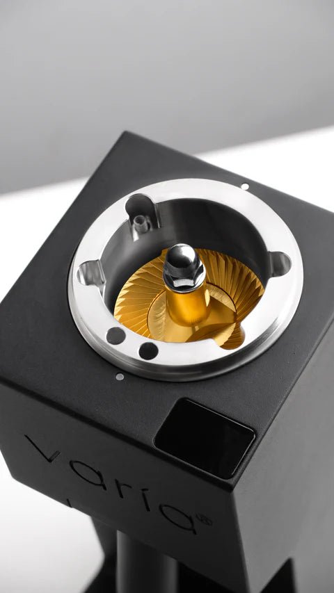 Supernova Gold Titanium 58mm Flat Burrs for VS6 Grinder - Bean Bros.