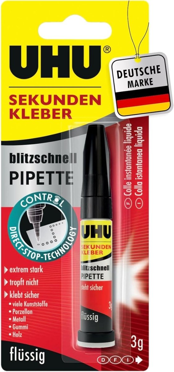 UHU Super Glue - Lightning Fast - Bean Bros.