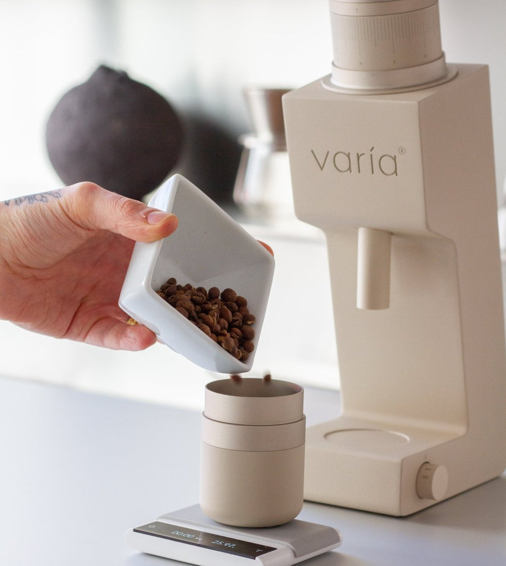 Varia VS4 - Precision Coffee Grinder with Conical Burr - Sand - Bean Bros.