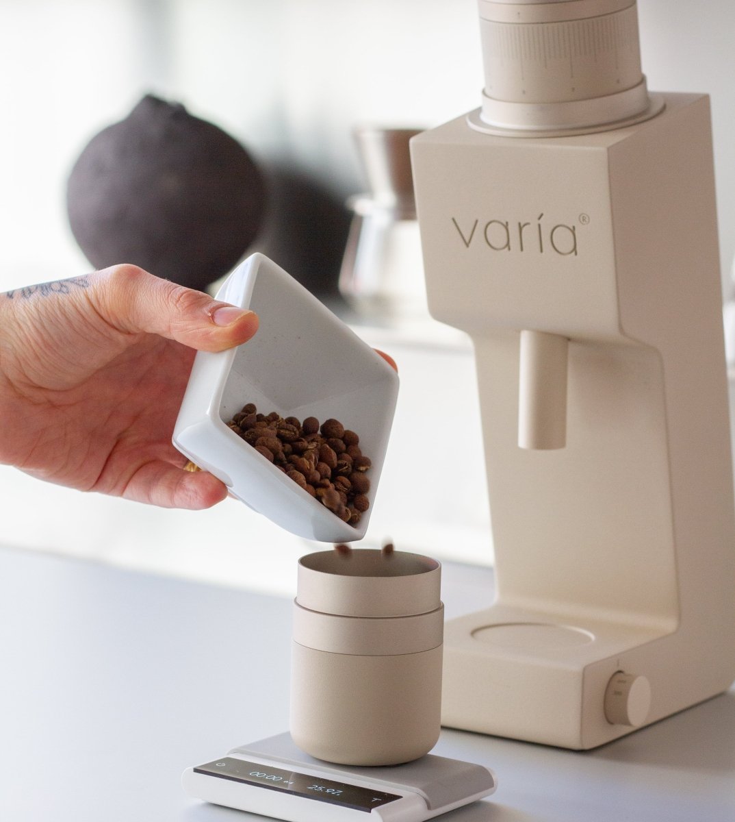 Varia VS4 - Precision Coffee Grinder with Conical Burr - Sand - Bean Bros.