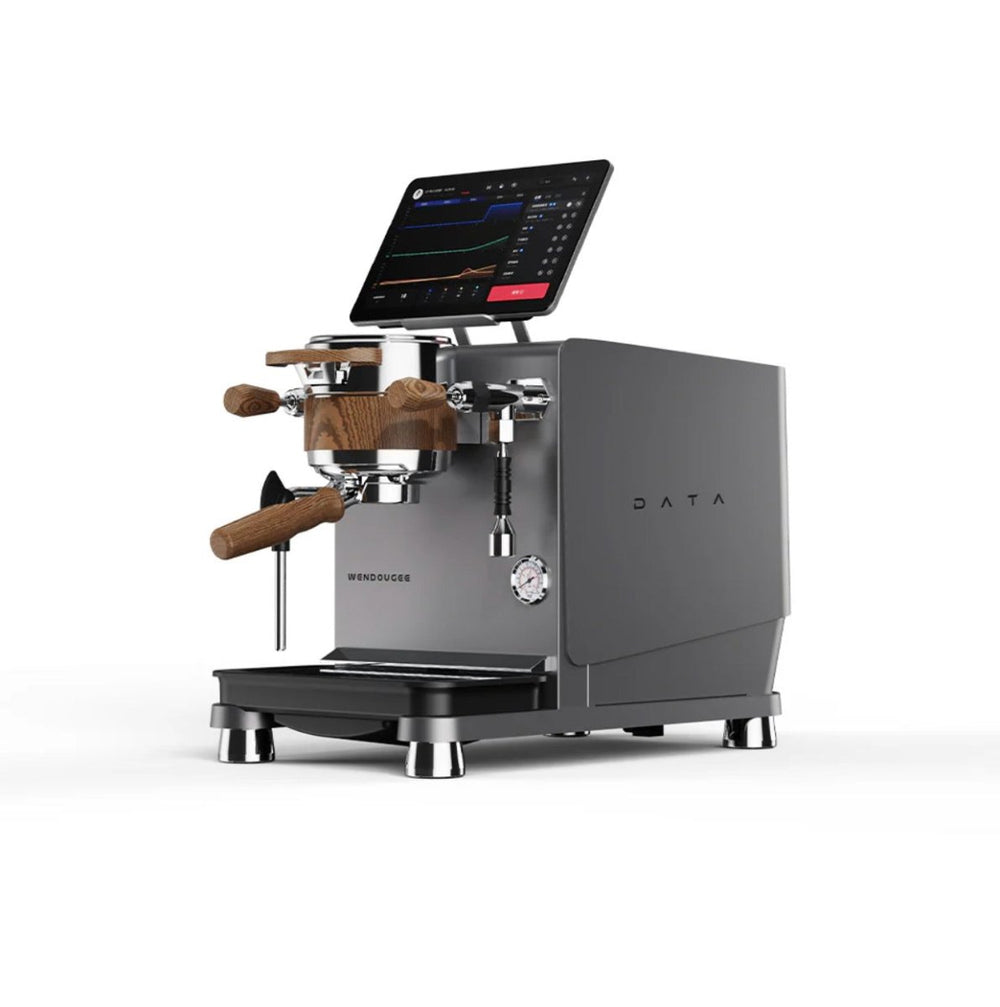 Wendougee Data S Espresso Machine - Black / Gold - Bean Bros.